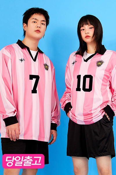 핑크 풋볼 져지